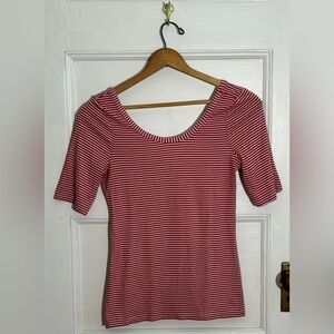 Pure + Good from Anthropologie Striped Tee